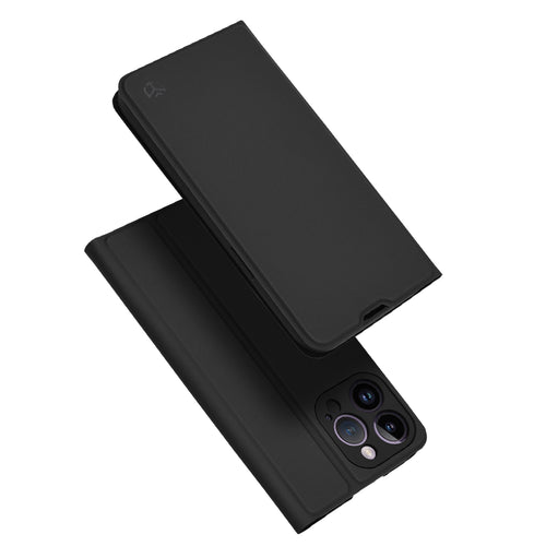 Husa pentru iPhone 14 Pro Max, Techsuit Magskin Book, negru