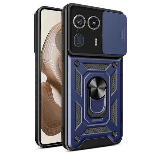 Husa pentru Motorola Edge 50 Ultra, Techsuit CamShield Series, albastru