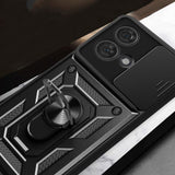Husa pentru Motorola Edge 50 Ultra, Techsuit CamShield Series, albastru