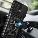 Husa pentru Motorola Edge 50 Ultra, Techsuit CamShield Series, albastru