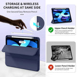 Husa tableta pentru iPad Air 11 (2024), Techsuit Flex Trifold (cu Pencil Holder), gri