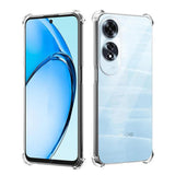 Husa pentru OPPO A60 4G, Techsuit Shockproof Clear Silicone, transparenta
