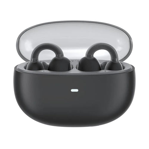 Casti wireless Baseus AirGo 1 Inel (A00069201113-00), Bluetooth 5.3, TWS, Open-ear Clip Design, negru