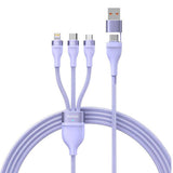 Adaptor Baseus, Data Cable Flash Series 2 Cass030105 Fast Charge USB Type-C Lightning Micro-USB 100W 1 2 M Koff A3d2de