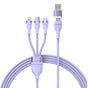 Adaptor Baseus, Data Cable Flash Series 2 Cass030105 Fast Charge USB Type-C Lightning Micro-USB 100W 1 2 M Koff A3d2de