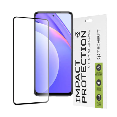 Folie de protectie pentru Xiaomi Mi 10T Lite 5G, Techsuit 111D Full Cover / Full Glue Glass
