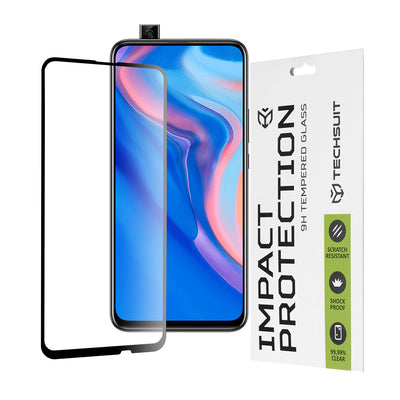 Folie de protectie pentru Huawei P Smart Z, Techsuit 111D Full Cover / Full Glue Glass
