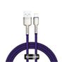 Cablu Baseus de date Cafule Series Metal (Caljk-A05), USB to Lightning, 2.4A, 480Mbps, 1m, mov