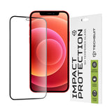 Folie de protectie pentru iPhone 12 mini, Techsuit 111D Full Cover / Full Glue Glass