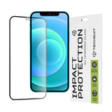 Folie de protectie pentru iPhone 12, Techsuit 111D Full Cover / Full Glue Glass