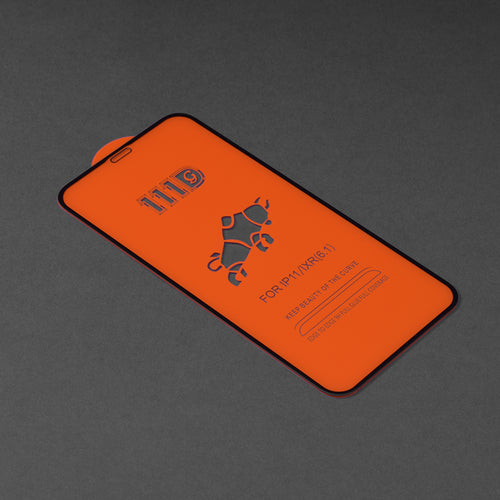 Folie de protectie pentru iPhone 11, Techsuit 111D Full Cover / Full Glue Glass