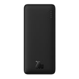 Baterie Externa Baseus Airpow (PPQD090001), USB, Type-C, Micro-USB, 20W, 10000mAh, cu Cablu Type-C, Negru