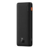 Baterie Externa Baseus Airpow (PPQD090001), USB, Type-C, Micro-USB, 20W, 10000mAh, cu Cablu Type-C, Negru