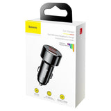 Incarcator auto Baseus Magic Series (CCMLC20A-01), Incarcare rapida, 45W, 2x USB, negru