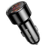 Incarcator auto Baseus Magic Series (CCMLC20A-01), Incarcare rapida, 45W, 2x USB, negru