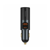 Incarcator auto Baseus Share Together (Ccbt-C0G), cu Cigarette Lighter Expansion, USB-A, Type-C, 120W, negru