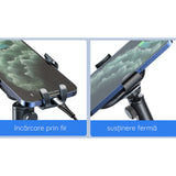 Suport auto Yesido Suport auto (C120), Gravity Grip, Brat extensibil pentru Bord, Parbriz, negru