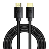 Cablu audio Baseus Video Cable (Cakgq-K01), HDMI to HDMI, High Definition, 2m, negru