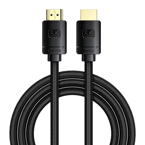 Cablu audio Baseus Video Cable (Cakgq-K01), HDMI to HDMI, High Definition, 2m, negru