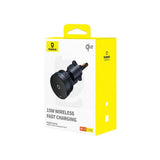 Suport auto Baseus MagPro Series (C40164100121-01), pentru Grila ventilatie, Wireless Charging, Qi2.0, 15W, negru
