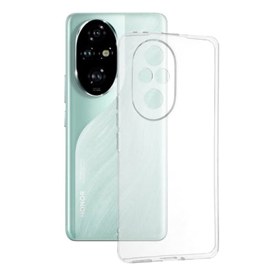 Husa pentru Honor 200 Pro, Techsuit Clear Silicone, transparenta