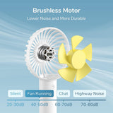 JisuLife Premium Handheld Fan Life1 Plus (FA21), portabil, Type-C, 3 Speeds, 2000mAh, Alb