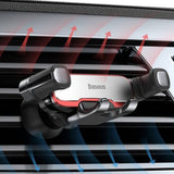Suport auto Baseus Mr Hui Gravity Series (Suyl-HU0S), pentru Grila ventilatie, gri