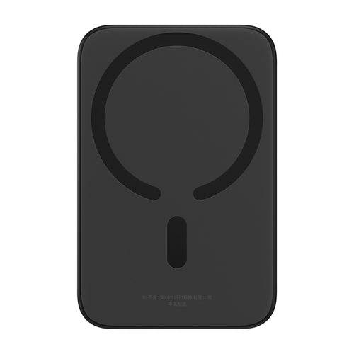 Baterie Externa Baseus Mini Air (P10059002113-00), Type-C, MagSafe Charging, 20W, 6000mAh, cu Cable Type-C, 30cm, Negru