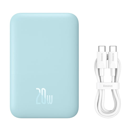 Baterie Externa Baseus Mini Air (P10059002313-00), Type-C, MagSafe Charging, 20W, 6000mAh, cu Cable Type-C, 30cm