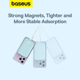 Baterie Externa Baseus Mini Air (P10059002313-00), Type-C, MagSafe Charging, 20W, 6000mAh, cu Cable Type-C, 30cm
