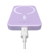 Baterie Externa Baseus Mini Air (P10059002513-00), Type-C, MagSafe Charging, 20W, 6000mAh, cu Cable Type-C, 30cm, Mov