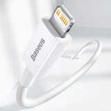 Cablu Baseus de date Superior Series (Catlys-A01), Type-C to Lightning PD, 20W, 1m, negru