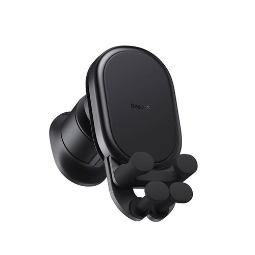 Suport auto Baseus Pro (SUWX030001), Stable Gravitational, Wireless Charging, pentru Grila ventilatie, 15W, negru