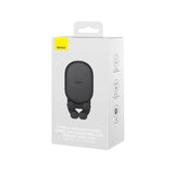 Suport auto Baseus Pro (SUWX030001), Stable Gravitational, Wireless Charging, pentru Grila ventilatie, 15W, negru