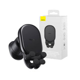 Suport auto Baseus Pro (SUWX030001), Stable Gravitational, Wireless Charging, pentru Grila ventilatie, 15W, negru