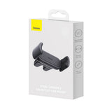 Suport auto Baseus Steel Cannon 2 (SUGP000001), pentru Grila ventilatie, negru