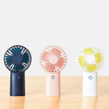 JisuLife Premium Mini Hand Fan Life3 (F2B), portabil, Ultra-Silent, Type-C, 3 Speeds, 4000mAh, Alb