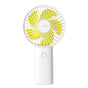 JisuLife Premium Mini Hand Fan Life3 (F2B), portabil, Ultra-Silent, Type-C, 3 Speeds, 4000mAh, Alb