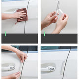 Baseus (4 pack) Airbag Bumper Strip (Crfzt-A02), TPU, pentru Car Door Protection, Transparent