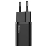 Incarcator retea Baseus Super Si (Ccsup-J01), Type-C, Incarcare rapida, 30W, negru