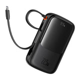 Baterie Externa Baseus Qpow Pro+ (P10067101113-00), Lightning, 2xType-C, USB, 22.5W, Incarcare Rapida, 10000mAh