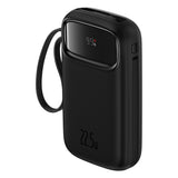 Baterie Externa Baseus Qpow Pro+ (P10055002113-00), Lightning, 2x Type-C, USB, 22.5W, 20000mAh, Cable Type-C, 30cm