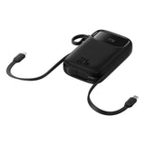 Baterie Externa Baseus Qpow Pro+ (P10055002113-00), Lightning, 2x Type-C, USB, 22.5W, 20000mAh, Cable Type-C, 30cm