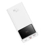 Baterie externa Baseus Star-Lord (PPXJ080002), 2x USB, Type-C, Micro-USB, 22.5W, 20000mAh, Cable Type-C, 3A, 30cm, alb