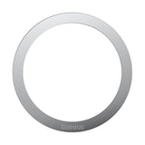 Adaptor Baseus (2 pack) Inel Metalic Magnetic Series (PCCH000012), Universal Phone Ring pentru Samsung, iPhone, Argintiu