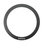 Adaptor Baseus (2 pack) Inel Metalic Magnetic Series (PCCH000001), Universal Phone Ring pentru Samsung, iPhone, Negru