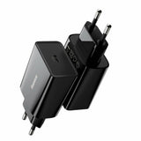 Incarcator retea Baseus Speed Mini (Ccfs-SN01), Incarcare rapidar, Type-C, 20W, negru