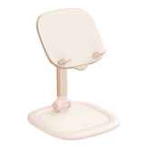 Suport de birou Baseus birou Seashell (B10451501411-00), pentru Tablets, Phones, MagSafe, Aliaj aluminiu, roz deschis
