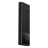Baterie externa Baseus Star-Lord (PPXJ100001), 2x USB, Type-C, Micro-USB, 22.5W, 10000mAh, Cable Type-C, 3A, 30cm, negru