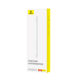 Stylus pen Baseus Smooth Writing 2 (P80015805211-00), Active, Wireless Charging, Detasabil Tip, 130mAh, pentru iPad, alb